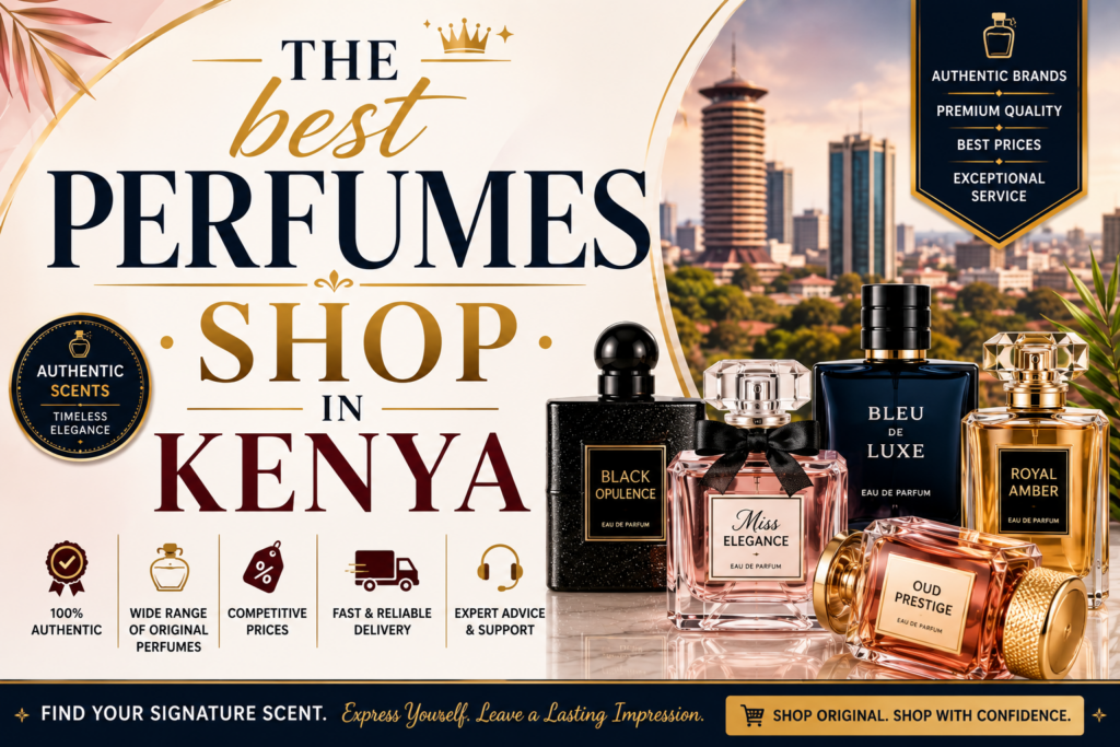 Finding The best perfumes shop in Kenya is one of the most important decisions for anyone looking to purchase authentic fragrances that combine exceptional quality, long-lasting performance, and excellent value for money. Whether you are shopping for your first designer perfume, expanding your personal fragrance collection, or searching for the perfect gift for a loved one, The best perfumes shop in Kenya offers an extensive range of genuine perfumes from some of the world's most respected fragrance houses. Customers who choose The best perfumes shop in Kenya enjoy the confidence of buying authentic products sourced from authorized distributors, ensuring every bottle delivers the original scent profile, superior longevity, and premium quality expected from luxury and designer fragrances. From timeless classics to the latest fragrance launches, The best perfumes shop in Kenya continues to meet the growing demand for original perfumes among men, women, and fragrance enthusiasts across the country. One of the biggest reasons shoppers choose The best perfumes shop in Kenya is the wide selection of fragrances available for every personality, occasion, and budget. Whether you love fresh citrus perfumes, elegant floral fragrances, warm woody scents, rich oriental blends, sweet gourmand perfumes, aquatic fragrances, or sophisticated niche creations, The best perfumes shop in Kenya provides countless options to help you discover your signature scent. Customers can browse luxury perfumes, affordable everyday fragrances, exclusive collections, eau de parfum, eau de toilette, body sprays, perfume oils, gift sets, travel-size bottles, and limited-edition releases, all conveniently available in one trusted destination. The diverse product range offered by The best perfumes shop in Kenya ensures that every customer, regardless of age or fragrance preference, can find a perfume that perfectly matches their lifestyle and personal taste. Authenticity remains one of the most important factors when purchasing fragrances, which is why many shoppers rely on The best perfumes shop in Kenya to avoid counterfeit products that often disappoint in quality and longevity. Genuine perfumes maintain their carefully crafted scent composition from the opening notes to the dry down, providing a luxurious fragrance experience that lasts throughout the day. The best perfumes shop in Kenya works with trusted suppliers and authorized distributors to guarantee that every perfume sold is factory sealed, original, and produced according to the highest international quality standards. This commitment to authenticity has earned The best perfumes shop in Kenya the trust of professionals, collectors, gift buyers, and perfume lovers who appreciate premium fragrances and dependable customer service. In addition to offering authentic products, The best perfumes shop in Kenya provides a convenient shopping experience both online and in-store. Customers can easily browse hundreds of fragrance options, compare prices, read detailed product descriptions, check customer reviews, and receive personalized recommendations from knowledgeable fragrance experts. Many shoppers appreciate that The best perfumes shop in Kenya offers secure payment options, fast nationwide delivery, professional customer support, attractive gift packaging, and flexible return policies that make shopping simple and stress-free. Whether you live in a major city or a smaller town, The best perfumes shop in Kenya makes it possible to access premium fragrances without compromising on quality or convenience. Another reason why customers consistently choose The best perfumes shop in Kenya is the competitive pricing available across a wide variety of perfume brands. Seasonal promotions, exclusive discounts, loyalty rewards, and special gift offers allow shoppers to purchase premium fragrances at affordable prices while still enjoying guaranteed authenticity. Whether you are looking for luxury perfumes for special occasions, everyday office fragrances, romantic evening scents, fresh summer perfumes, or elegant signature fragrances for year-round wear, The best perfumes shop in Kenya offers products suitable for every lifestyle and budget. Customers can also find matching body lotions, deodorants, shower gels, and fragrance gift sets that enhance the overall perfume experience. As more consumers become aware of the importance of buying genuine fragrances, The best perfumes shop in Kenya continues to set the standard for quality, reliability, and customer satisfaction. From internationally recognized designer brands to exclusive niche perfume collections, every fragrance is carefully selected to meet the expectations of customers seeking authenticity and luxury. Before making your next fragrance purchase, consider product selection, customer reviews, pricing, authenticity guarantees, delivery services, and after-sales support to understand why The best perfumes shop in Kenya remains the preferred destination for perfume lovers across the country. Whether you are searching for an everyday fragrance, a premium luxury scent, a memorable gift, or a timeless signature perfume, The best perfumes shop in Kenya offers the perfect combination of genuine products, exceptional service, competitive prices, and a seamless shopping experience that keeps customers coming back time and time again.